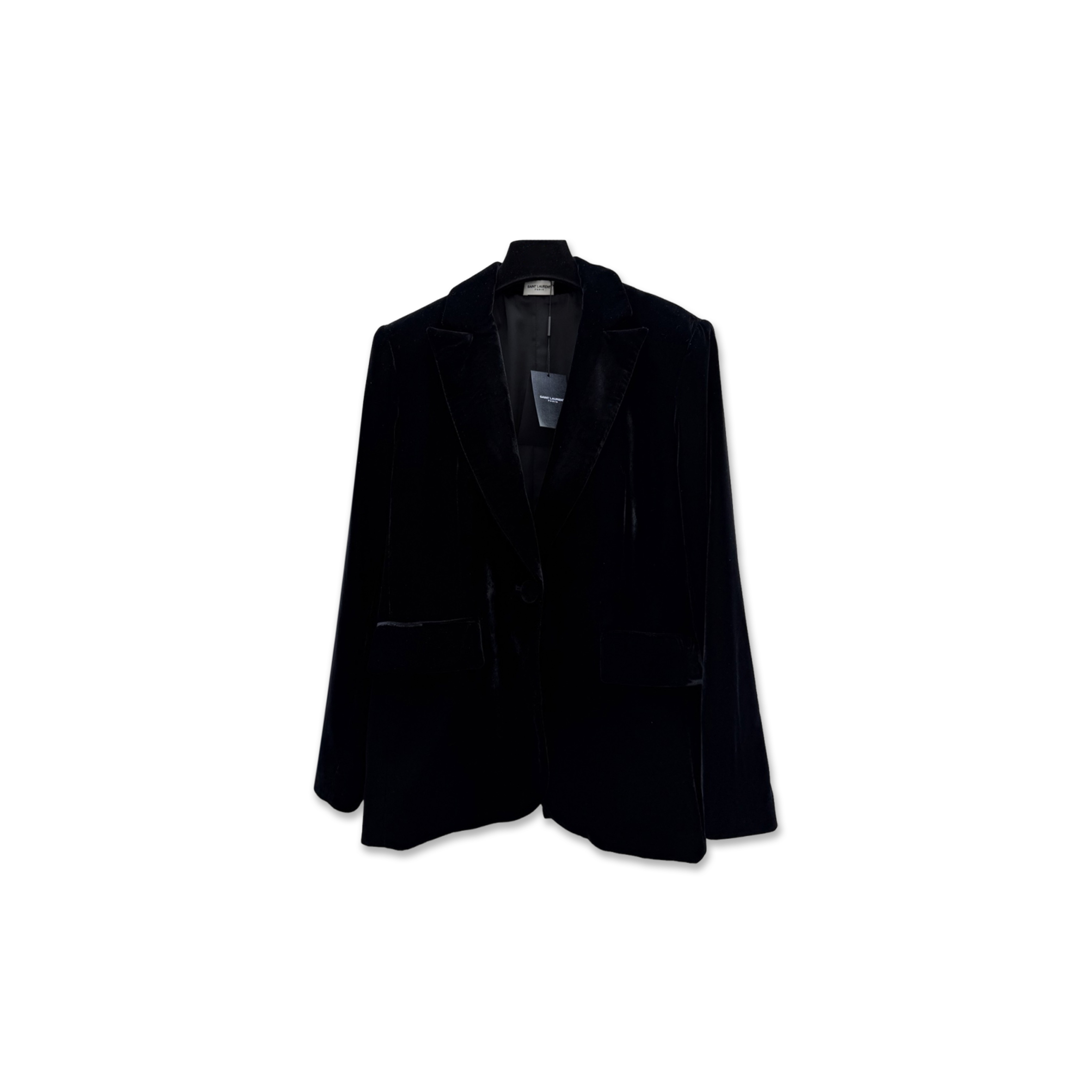 YSL SILK VELVET SUIT